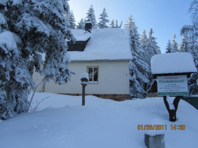 Ferienhaus Ferien Am Waldrand Altenberg Exterior photo